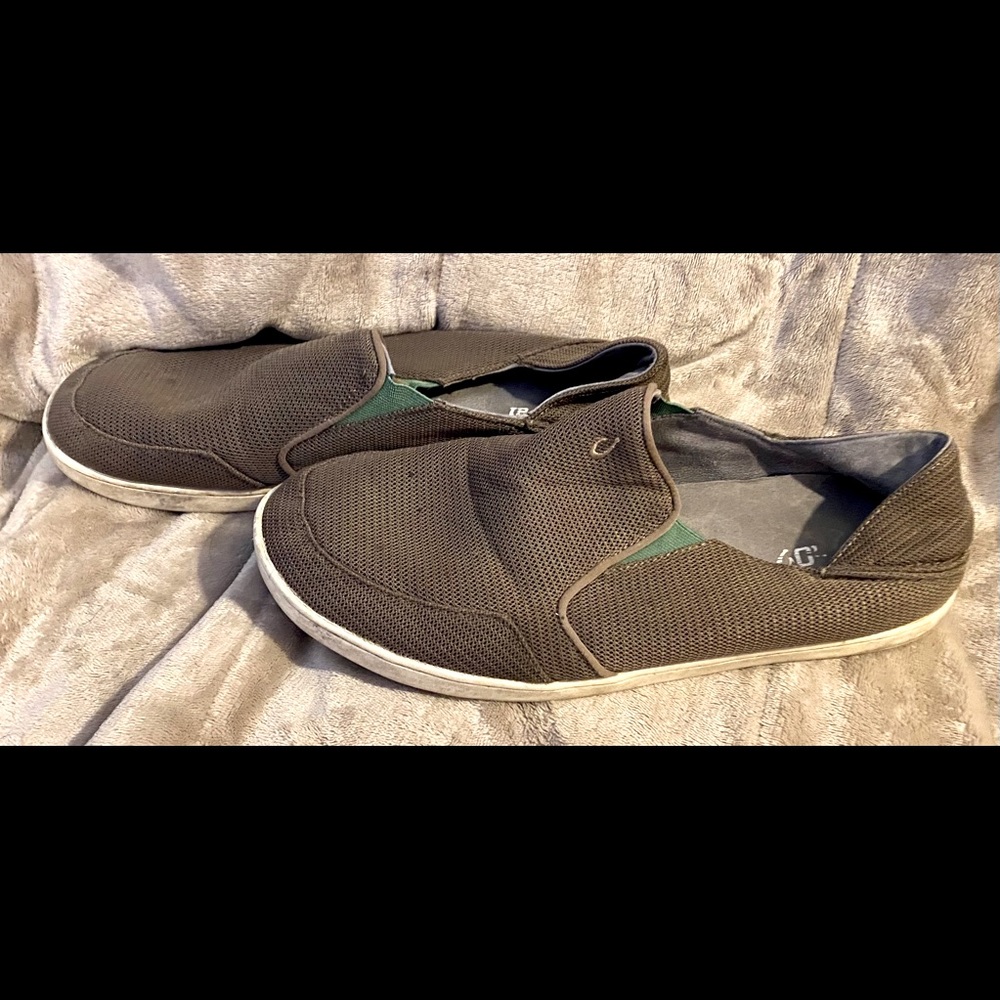Men’s Olukai’s Nohea Mesh size 13 Brown